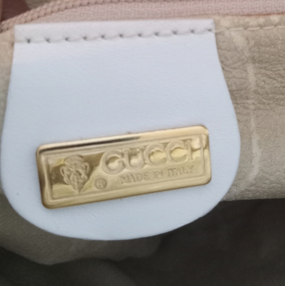 Authentic Vintage Gucci Floral Multicolor Canteen Crossbody Bag - Picture 12 of 16